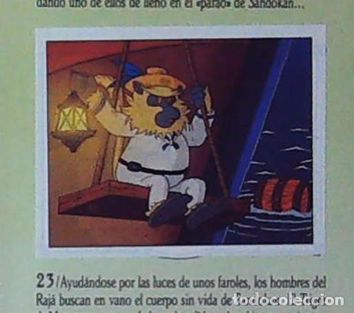 Coleccionismo cromos antiguos: sandokan la serie de animacion de fher cromo recuperado n 23