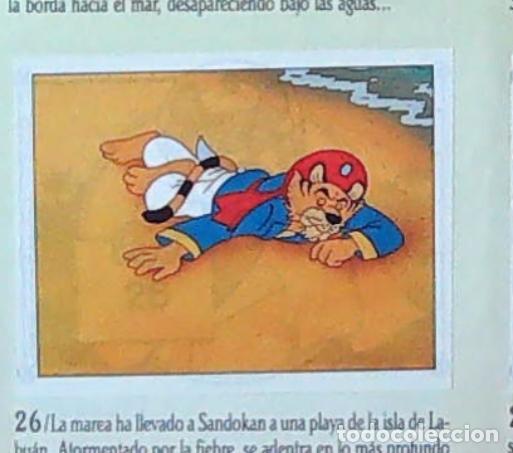 Coleccionismo cromos antiguos: sandokan la serie de animacion de fher cromo recuperado n 26