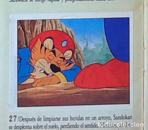 Coleccionismo cromos antiguos: sandokan la serie de animacion de fher cromo recuperado n 27