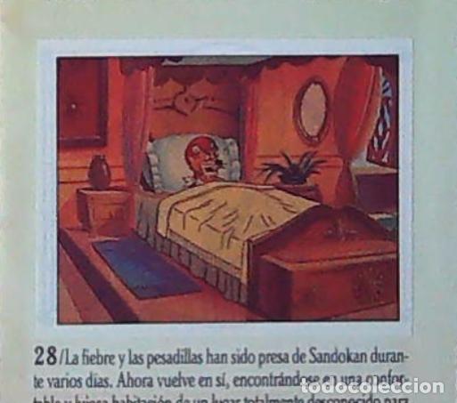 Coleccionismo cromos antiguos: sandokan la serie de animacion de fher cromo recuperado n 28