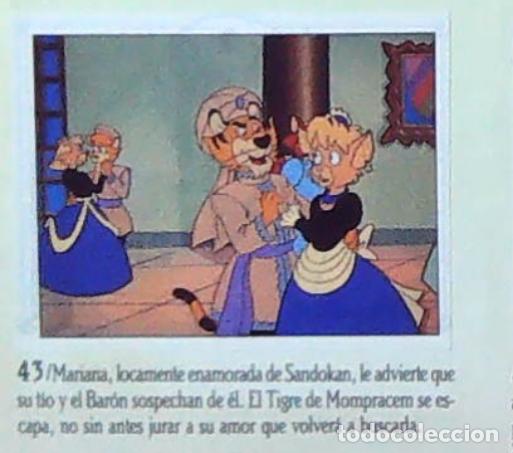 Coleccionismo cromos antiguos: sandokan la serie de animacion de fher cromo recuperado n 43