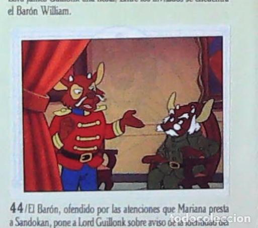 Coleccionismo cromos antiguos: sandokan la serie de animacion de fher cromo recuperado n 44