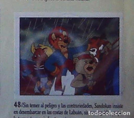Coleccionismo cromos antiguos: sandokan la serie de animacion de fher cromo recuperado n 48