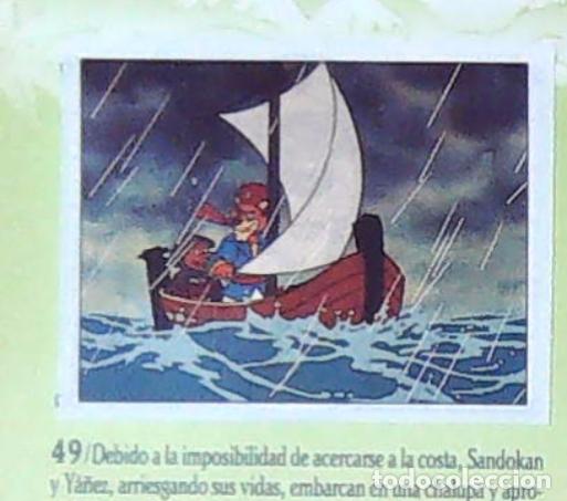Coleccionismo cromos antiguos: sandokan la serie de animacion de fher cromo recuperado n 49