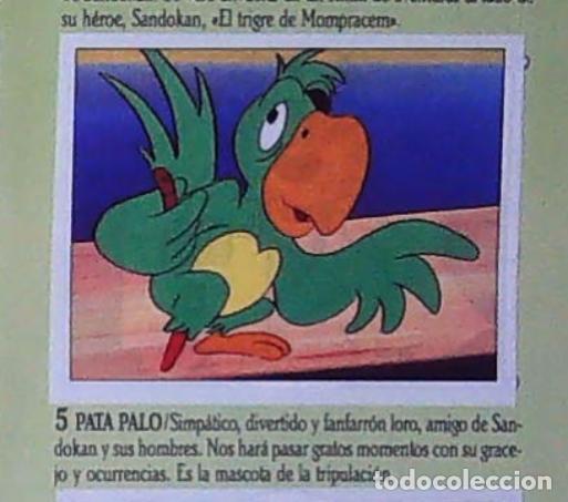 Coleccionismo cromos antiguos: sandokan la serie de animacion de fher cromo recuperado n 5
