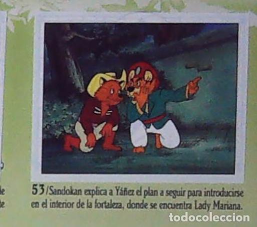 Coleccionismo cromos antiguos: sandokan la serie de animacion de fher cromo recuperado n 53