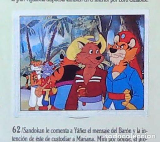 Coleccionismo cromos antiguos: sandokan la serie de animacion de fher cromo recuperado n 62