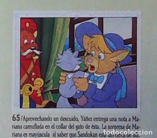 Coleccionismo cromos antiguos: sandokan la serie de animacion de fher cromo recuperado n 65