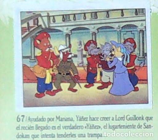Coleccionismo cromos antiguos: sandokan la serie de animacion de fher cromo recuperado n 67