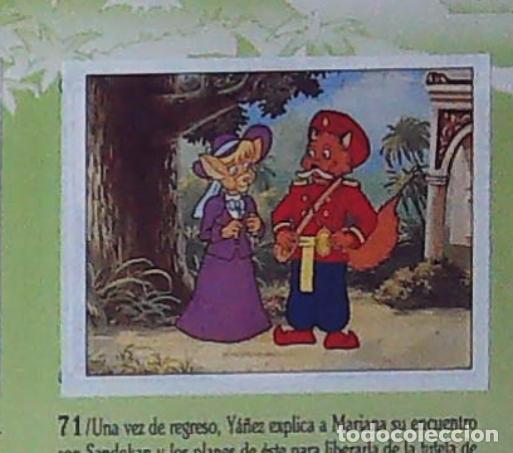Coleccionismo cromos antiguos: sandokan la serie de animacion de fher cromo recuperado n 71