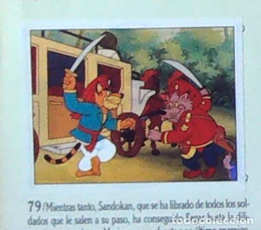 Coleccionismo cromos antiguos: sandokan la serie de animacion de fher cromo recuperado n 79