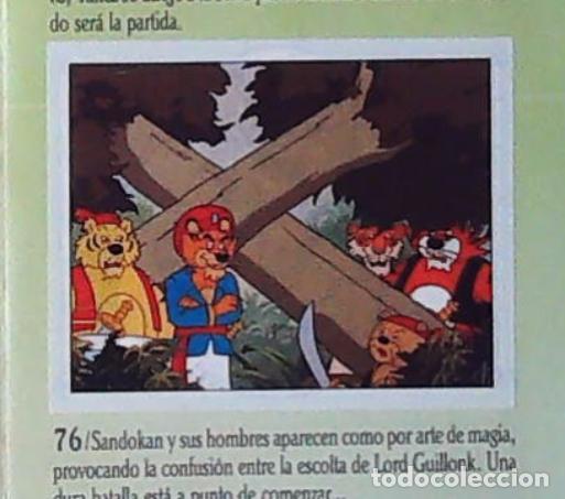 Coleccionismo cromos antiguos: sandokan la serie de animacion de fher cromo recuperado n 76