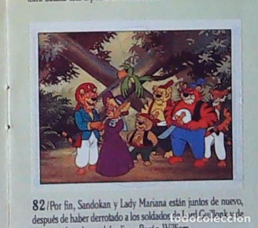 Coleccionismo cromos antiguos: sandokan la serie de animacion de fher cromo recuperado n 82