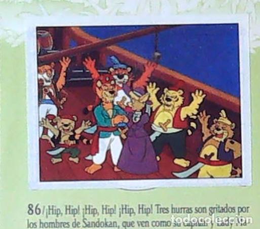 Coleccionismo cromos antiguos: sandokan la serie de animacion de fher cromo recuperado n 86