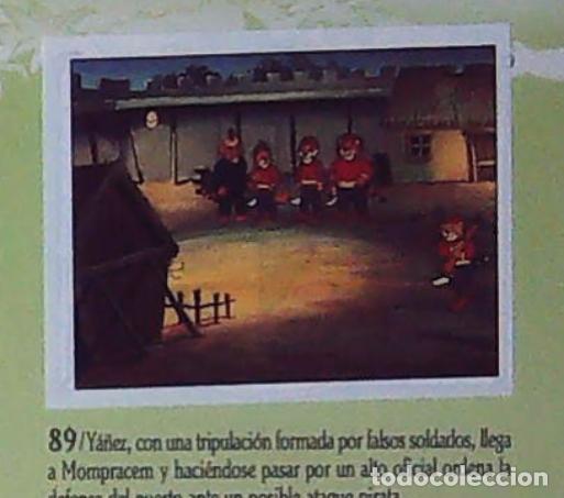 Coleccionismo cromos antiguos: sandokan la serie de animacion de fher cromo recuperado n 89