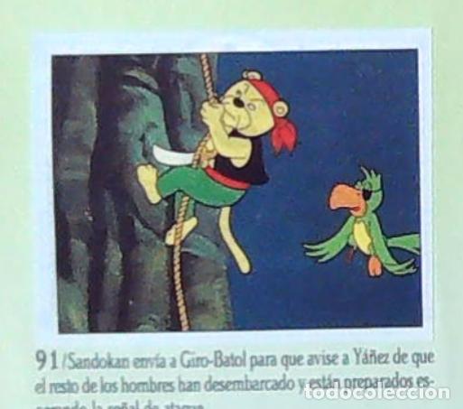 Coleccionismo cromos antiguos: sandokan la serie de animacion de fher cromo recuperado n 91