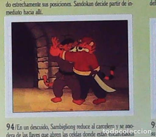 Coleccionismo cromos antiguos: sandokan la serie de animacion de fher cromo recuperado n 94