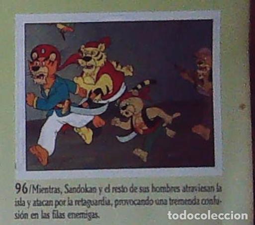 Coleccionismo cromos antiguos: sandokan la serie de animacion de fher cromo recuperado n 96