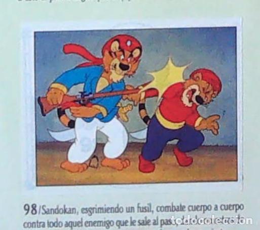 Coleccionismo cromos antiguos: sandokan la serie de animacion de fher cromo recuperado n 98
