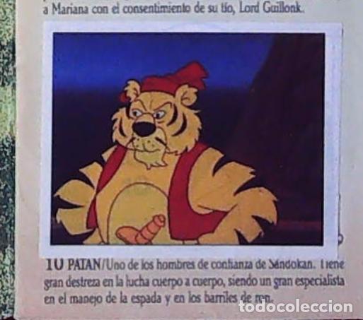 Coleccionismo cromos antiguos: sandokan la serie de animacion de fher cromo recuperado n 10
