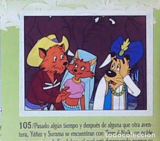 Coleccionismo cromos antiguos: sandokan la serie de animacion de fher cromo recuperado n 105