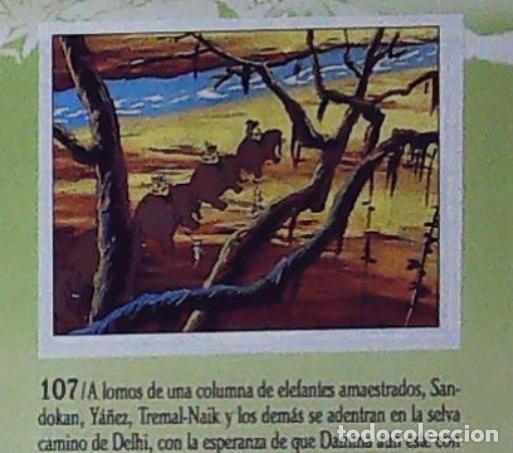 Coleccionismo cromos antiguos: sandokan la serie de animacion de fher cromo recuperado n 107