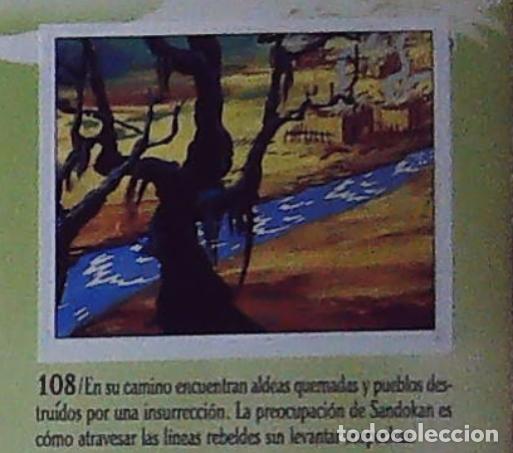 Coleccionismo cromos antiguos: sandokan la serie de animacion de fher cromo recuperado n 108