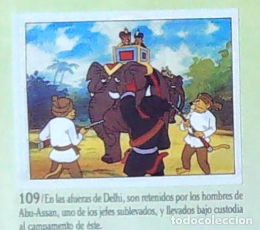 Coleccionismo cromos antiguos: sandokan la serie de animacion de fher cromo recuperado n 109