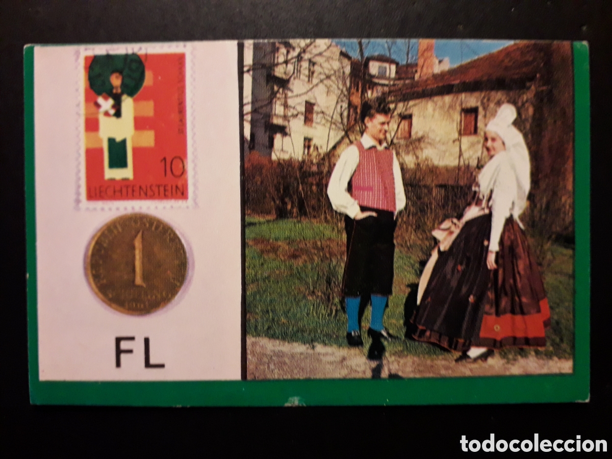 Coleccionismo cromos antiguos: LIECHTENSTEIN, TODA EUROPA, DIFUSORA DE CULTURA 1976 N&deg; 52 SIN PEGAR PEDIDO M&Iacute;NIMO 3&euro;