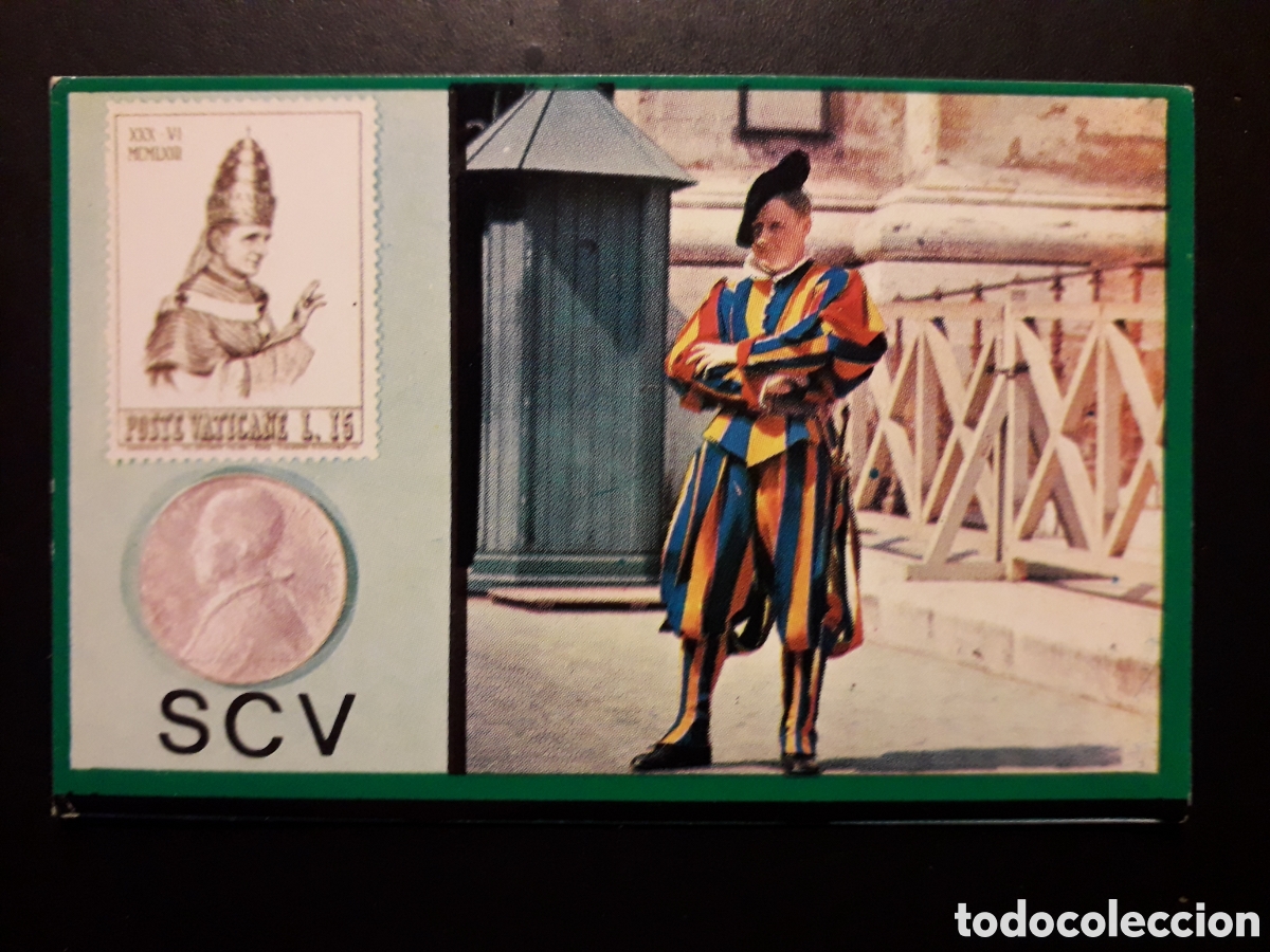 Coleccionismo cromos antiguos: VATICANO, TODA EUROPA, DIFUSORA DE CULTURA 1976 N&deg; 46 SIN PEGAR PEDIDO M&Iacute;NIMO 3&euro;.