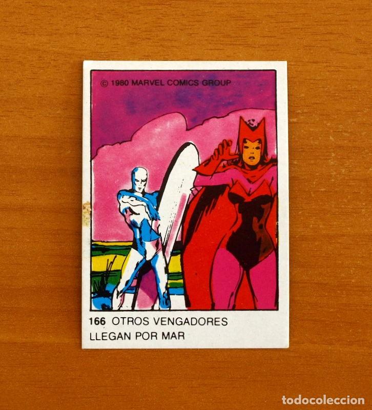 Collezionismo Figurine antiche: Superh&eacute;roes - N&ordm; 166 Vengadores - Marvel 1980 Comics Group - Chocolates Terrabusi - Nunca pegado