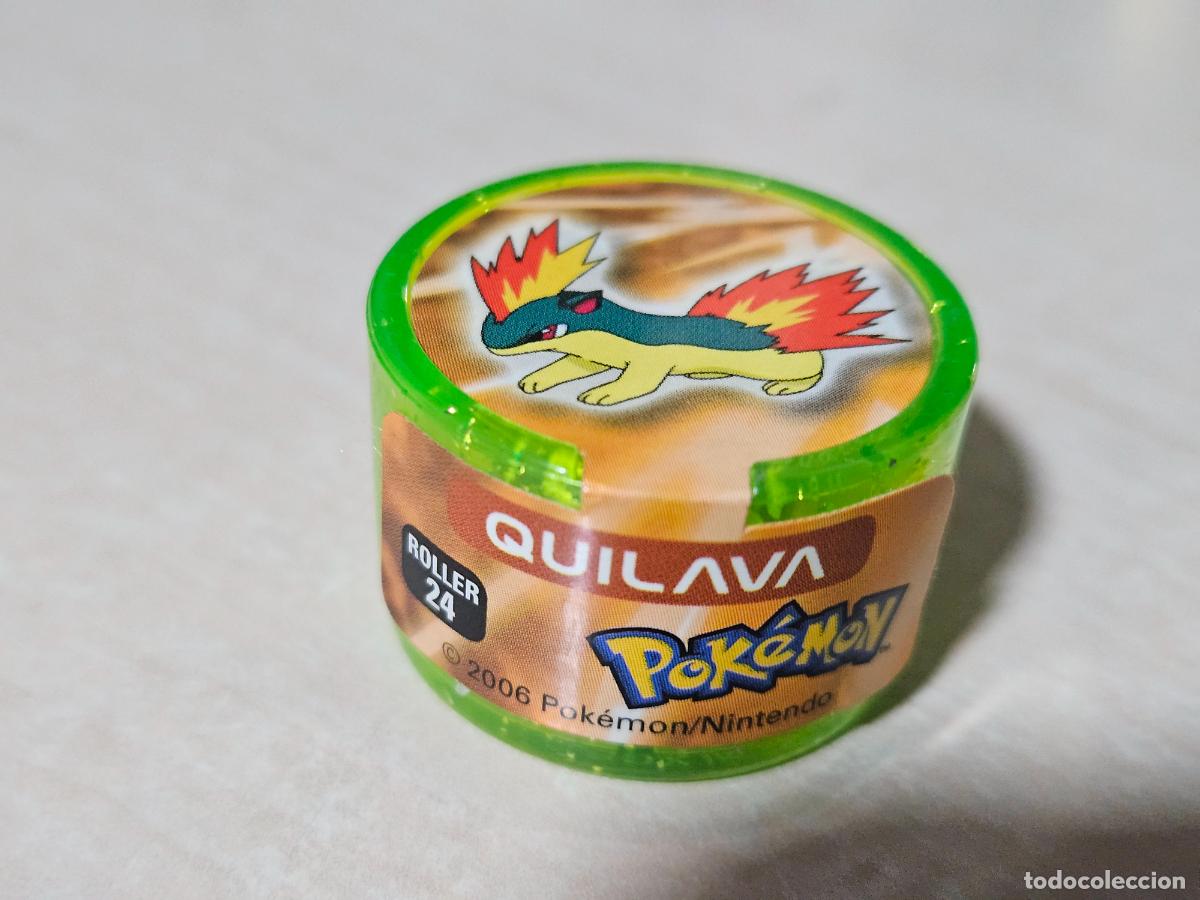 Coleccionismo cromos antiguos: ROLLER 24 QUILAVA - POKEMON ROLLERS - NINTENDO 2006