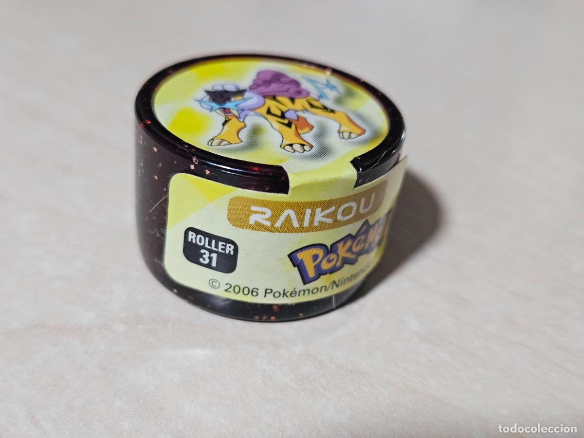 Coleccionismo cromos antiguos: ROLLER 31 RAIKOU - POKEMON ROLLERS - NINTENDO 2006