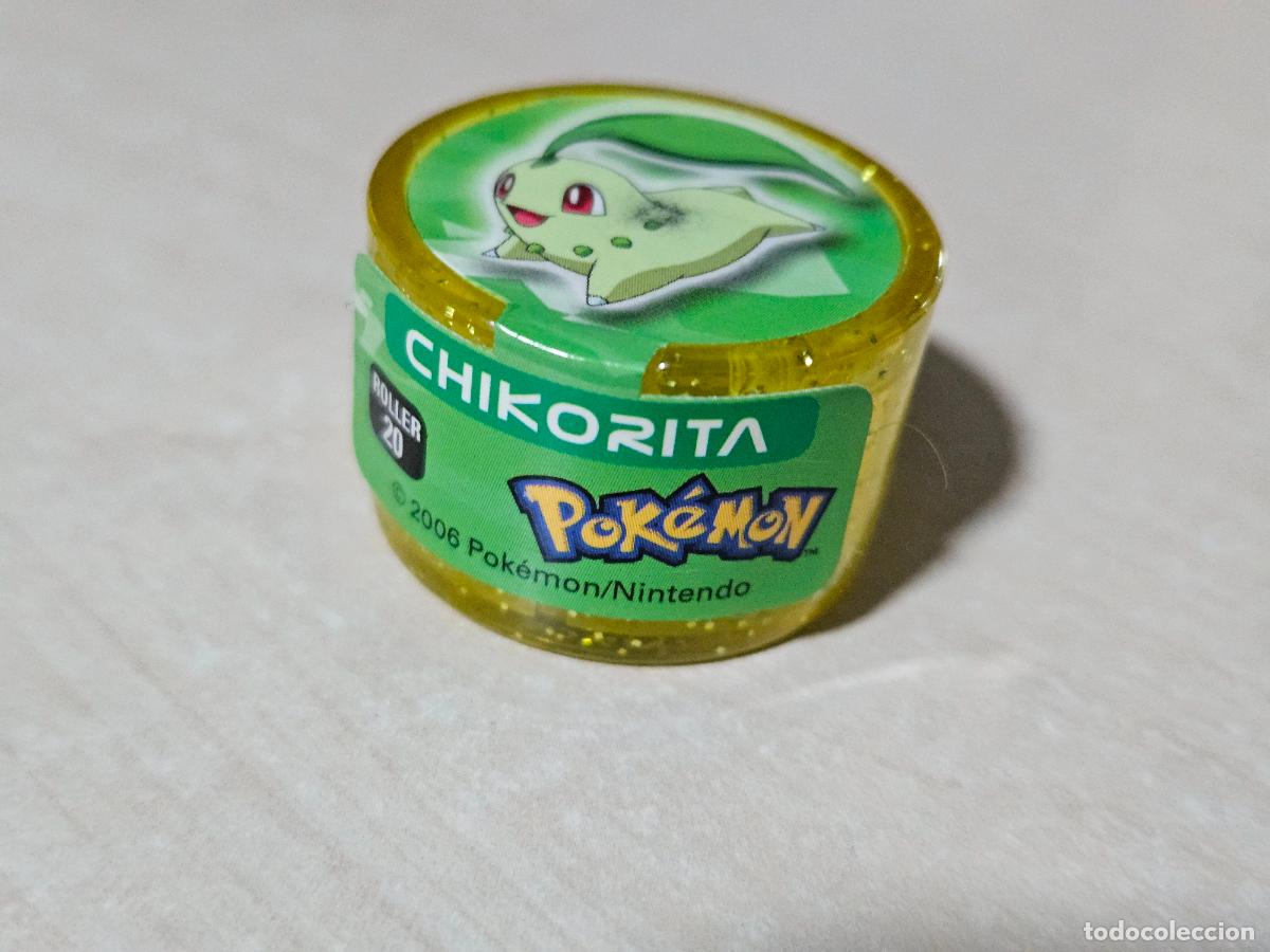 Coleccionismo cromos antiguos: ROLLER 20 CHIKORITA - POKEMON ROLLERS - NINTENDO 2006