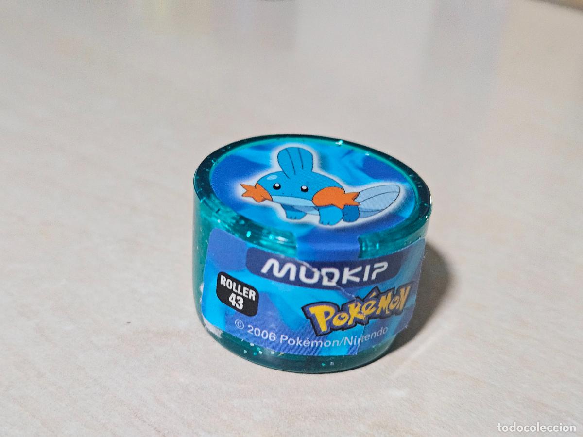 Coleccionismo cromos antiguos: ROLLER 43 MUDKIP - POKEMON ROLLERS - NINTENDO 2006