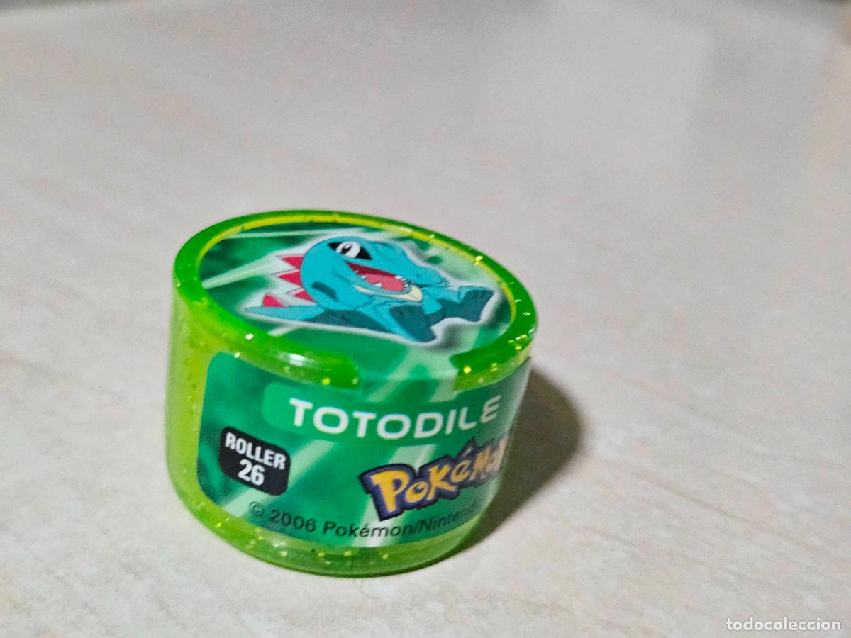 Coleccionismo cromos antiguos: ROLLER 26 TOTODILE - POKEMON ROLLERS - NINTENDO 2006