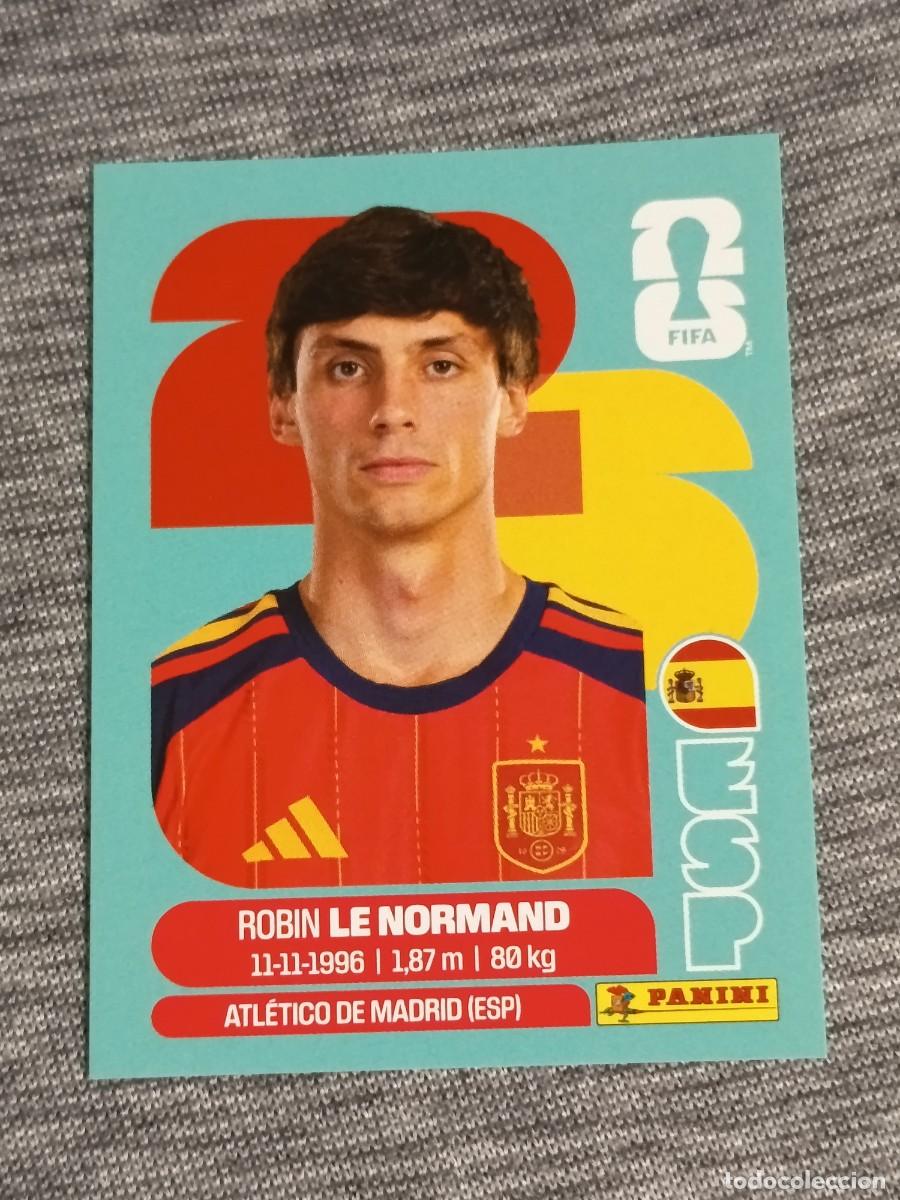 Coleccionismo cromos antiguos: LE NORMAND ESP 3 STICKER MUNDIAL 2026 PANINI FIFA WORLD CUP NUEVO