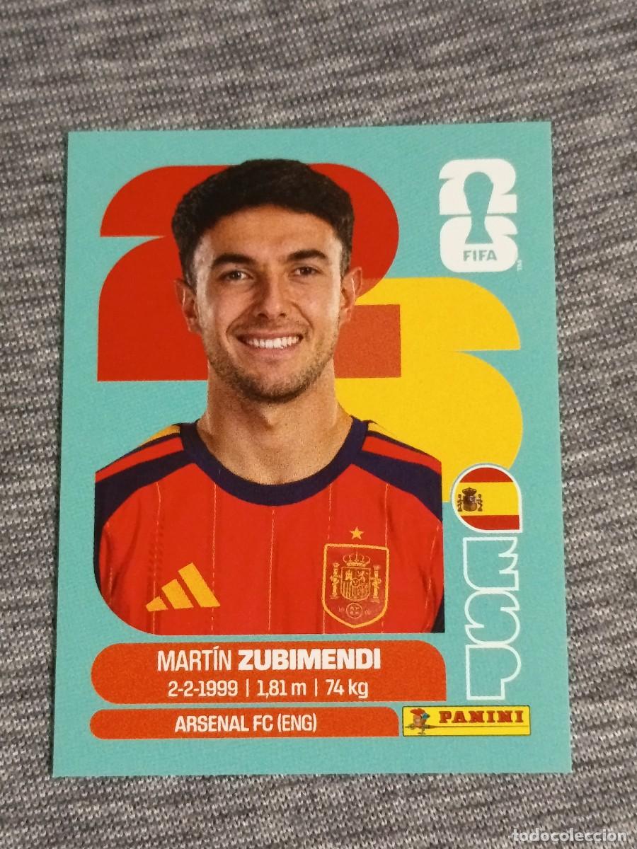 Coleccionismo cromos antiguos: ZUBIMENDI ESP 9 STICKER MUNDIAL 2026 PANINI FIFA WORLD CUP NUEVO