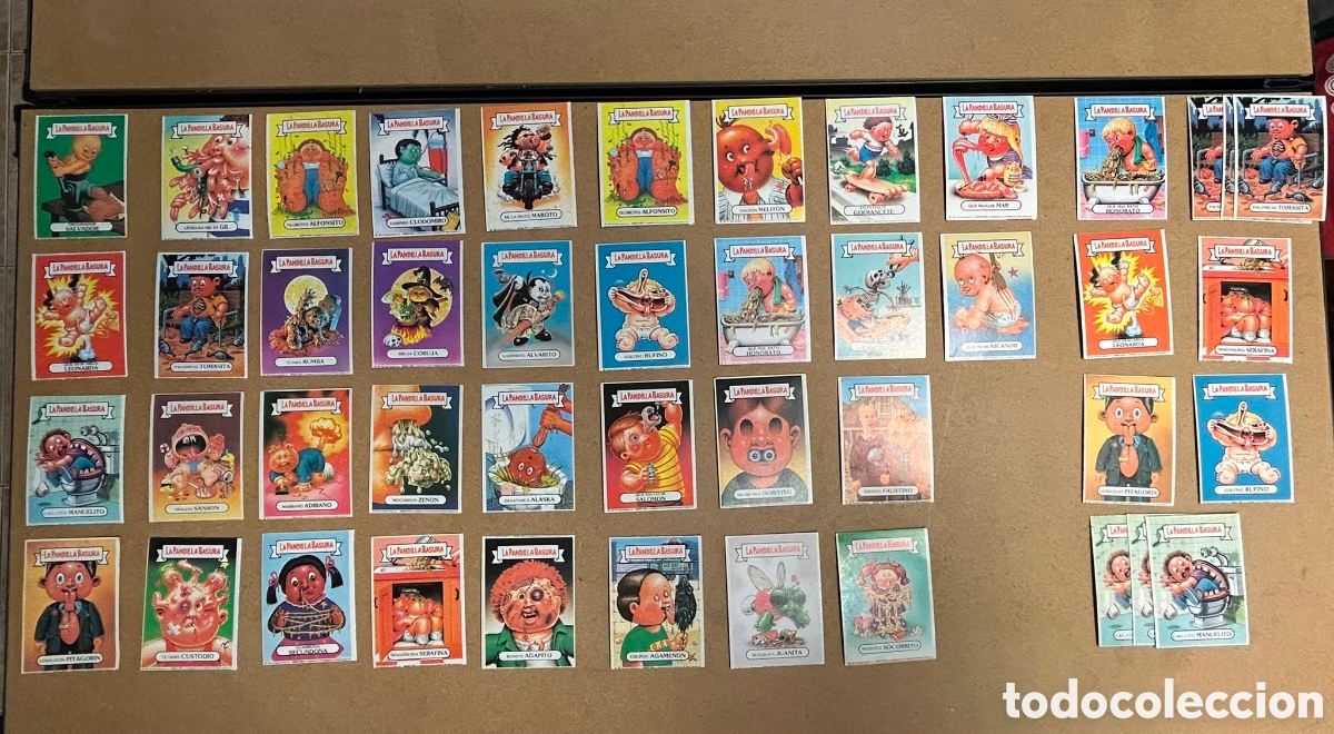 Coleccionismo cromos antiguos: La pandilla basura revista super pop a&ntilde;os 80