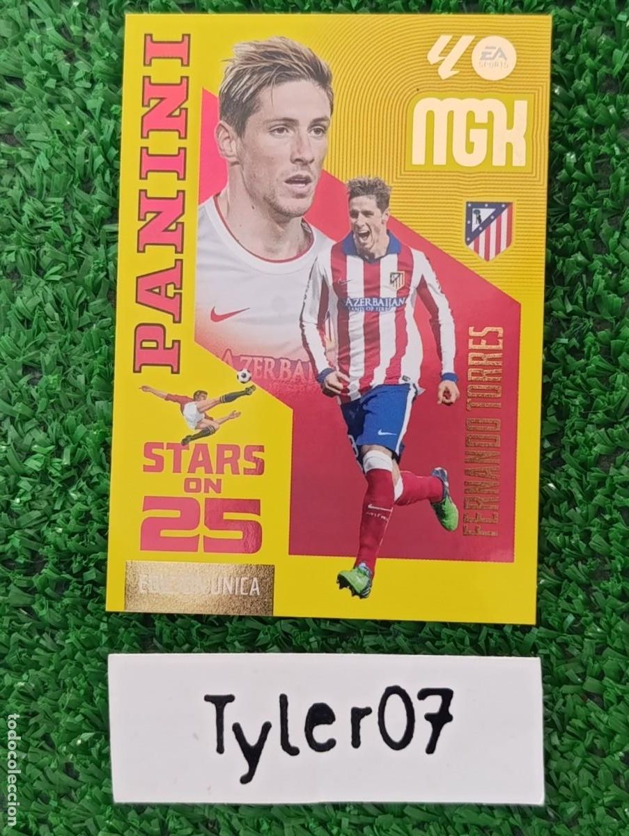 Coleccionismo cromos antiguos: FERNANDO TORRES STARS ON 25 ATLETICO DE MADRID MEGACRACKS 2026 2027 26 27