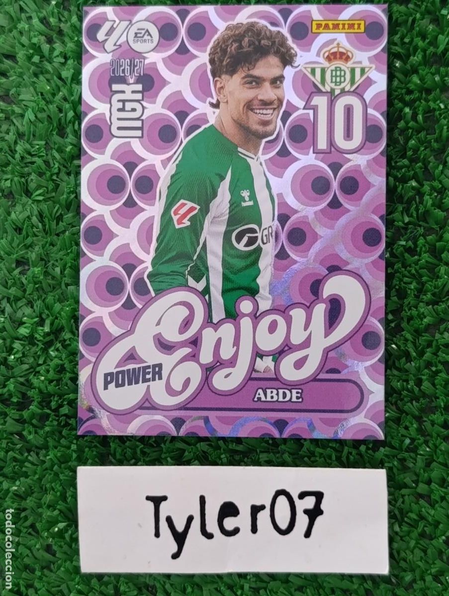Collectable Antique Stickers: ABDE ENJOY POWER 379P BETIS MEGACRACKS 2026 2027 26 27