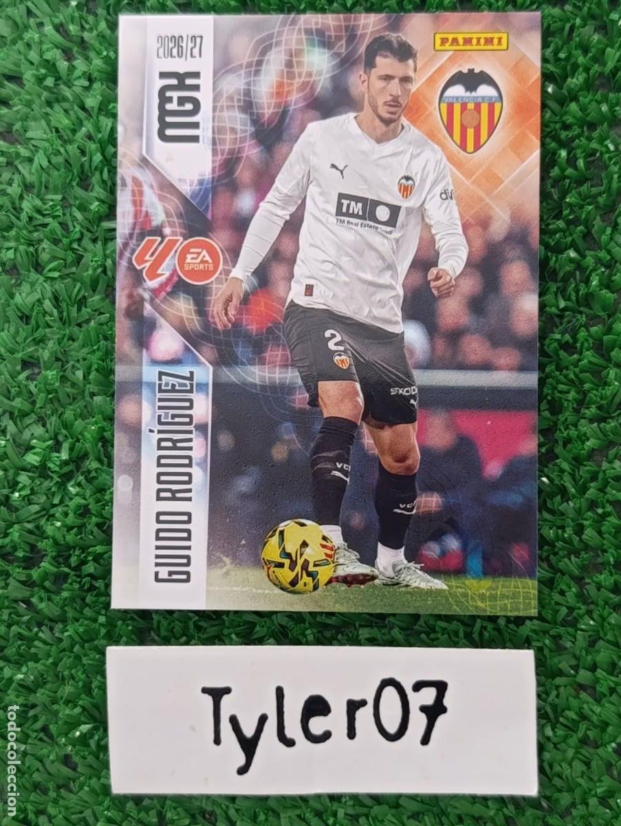 Coleccionismo cromos antiguos: GUIDO RODRIGUEZ 353 VALENCIA MEGACRACKS 2026 2027 26 27