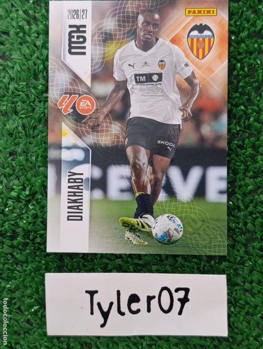 Coleccionismo cromos antiguos: DIAKHABY 347 VALENCIA MEGACRACKS 2026 2027 26 27