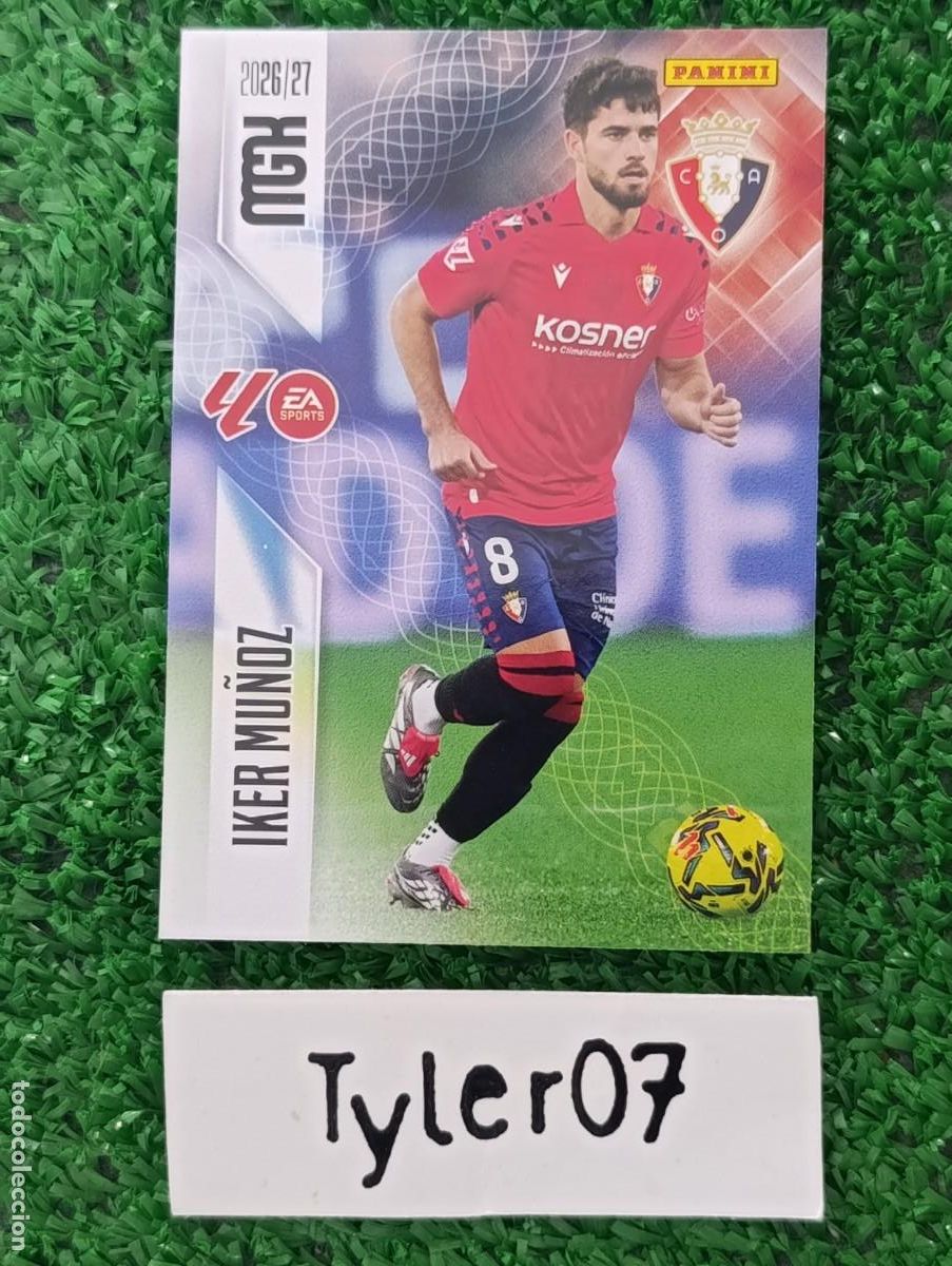 Coleccionismo cromos antiguos: IKER MU&Ntilde;OZ 261 OSASUNA MEGACRACKS 2026 2027 26 27
