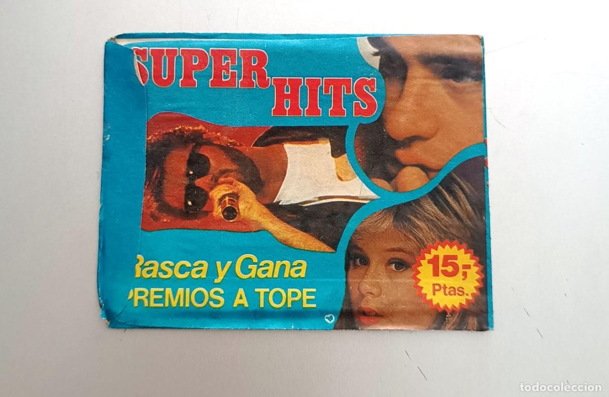 Coleccionismo cromos antiguos: SOBRE SIN ABRIR CROMOS SUPER HITS A&Ntilde;OS 80