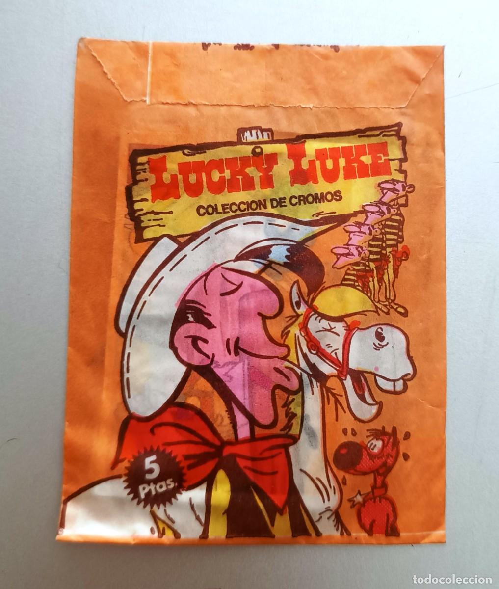 Coleccionismo cromos antiguos: SOBRE SIN ABRIR CROMOS LUCKY LUKE EDICIONES ESTE 1985