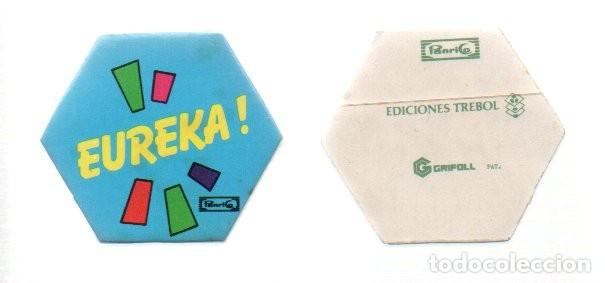 Coleccionismo cromos antiguos: CROMO ADHESIVO TROQUELADO ACOLCHADO - PANRICO - EUREKA!