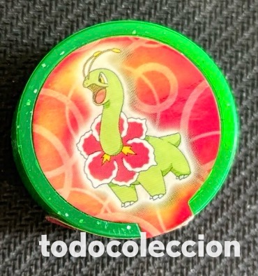 Coleccionismo cromos antiguos: 22 MEGANIUM Power roller Pok&eacute;mon