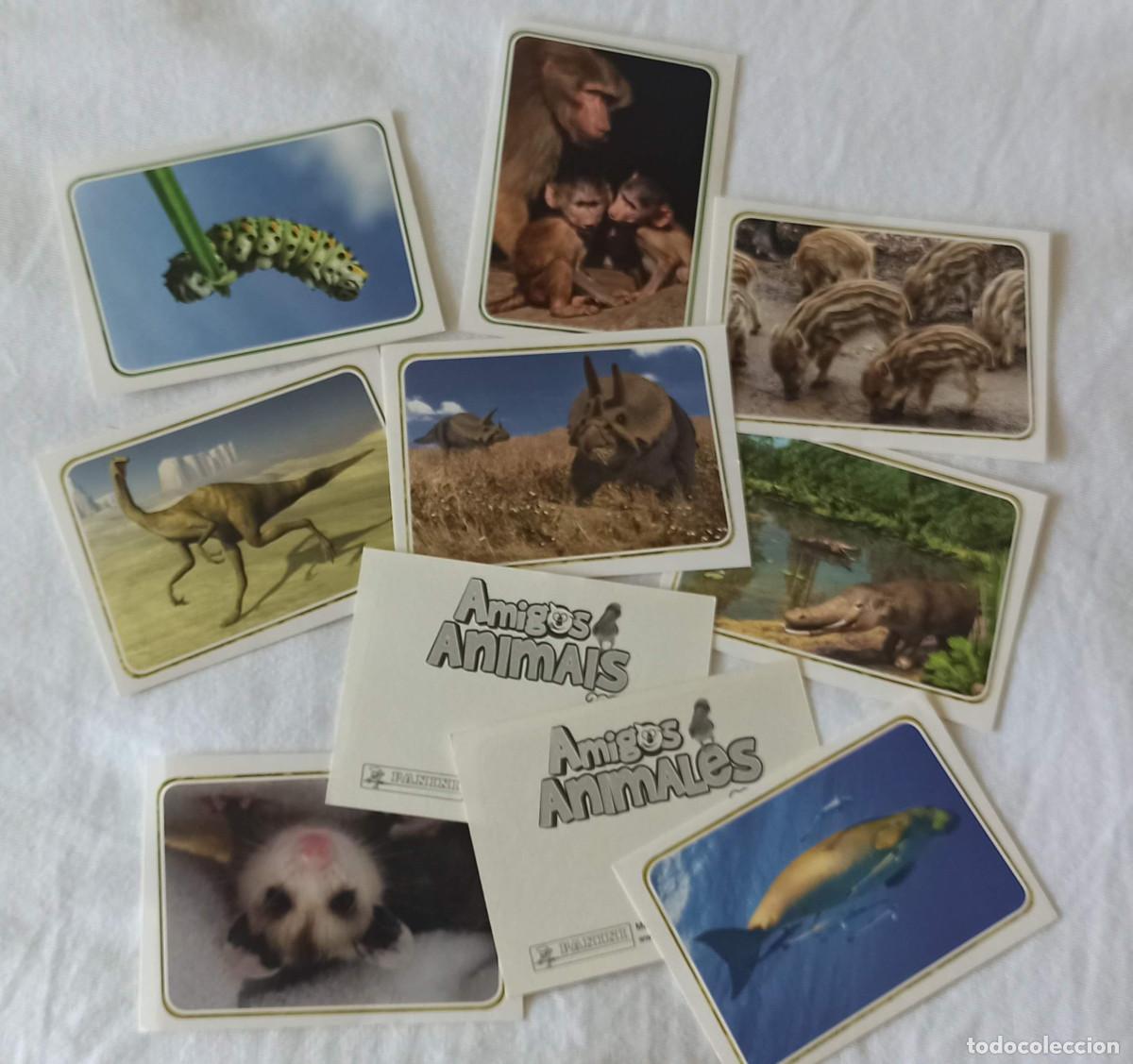 Coleccionismo cromos antiguos: LOTE DE 183 CROMOS DEL ALBUM AMIGOS ANIMALES 2011//NUEVOS//SUELTOS A 0,20 EUROS//VER LISTADO