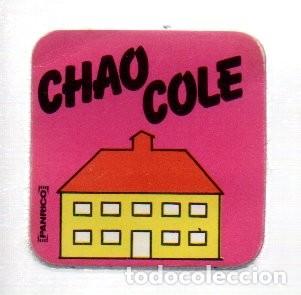 Coleccionismo cromos antiguos: CROMO ADHESIVO TROQUELADO ACOLCHADO - PANRICO - CHAO COLE.